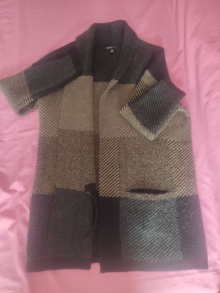 Abrigo Mango Lana Mujer Talla Única