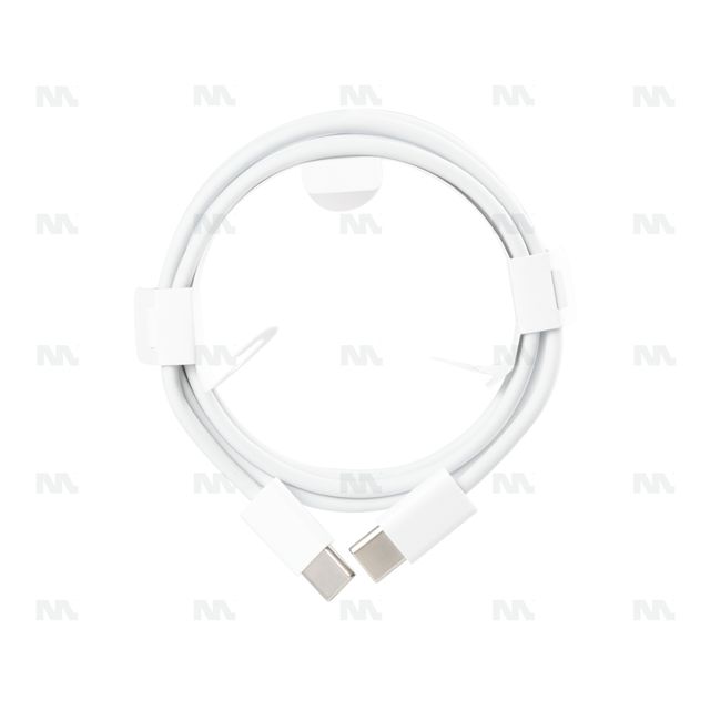 Cable Apple USB-C a USB-C 100cm 60W Blanco