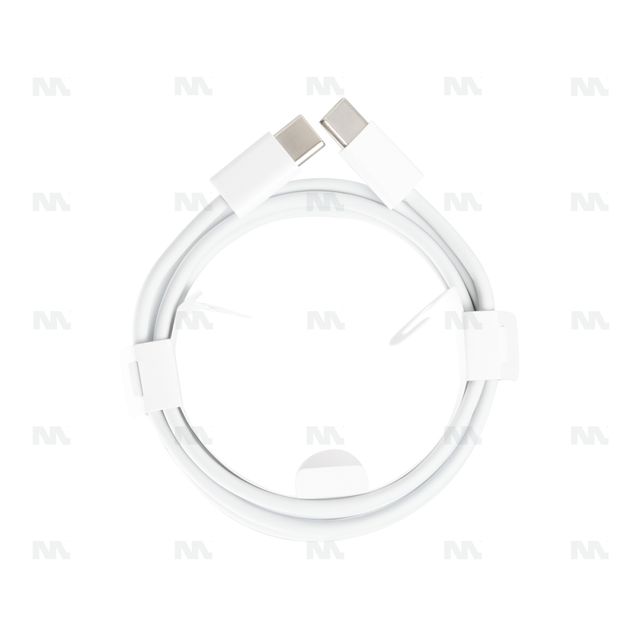 Cable Apple USB-C a USB-C 100cm 60W Blanco