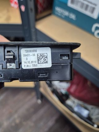 Botonera conductor BMW 728383206
