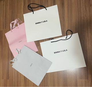 Lote 4 Bolsas Bimba y Lola y Tous