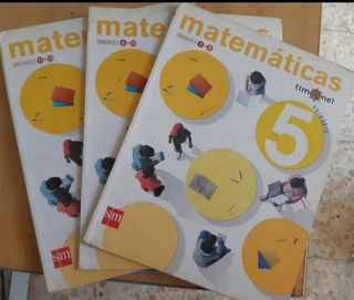 Libro matemáticas 5° primaria.