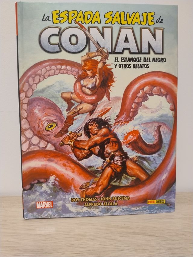 Lote 5 tomos "La espada salvaje de conan"