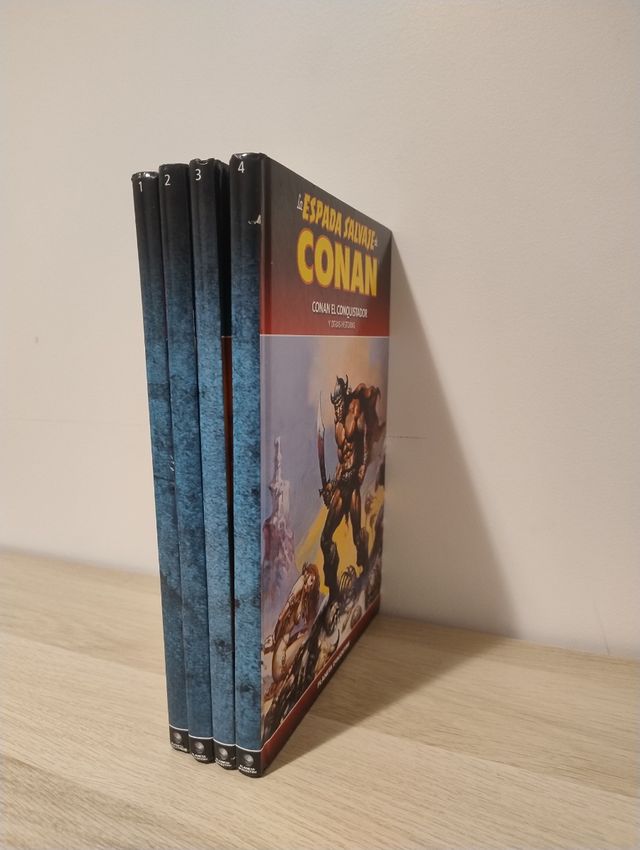Lote 5 tomos "La espada salvaje de conan"