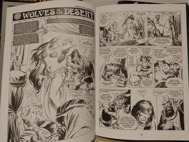 Lote 5 tomos "La espada salvaje de conan"