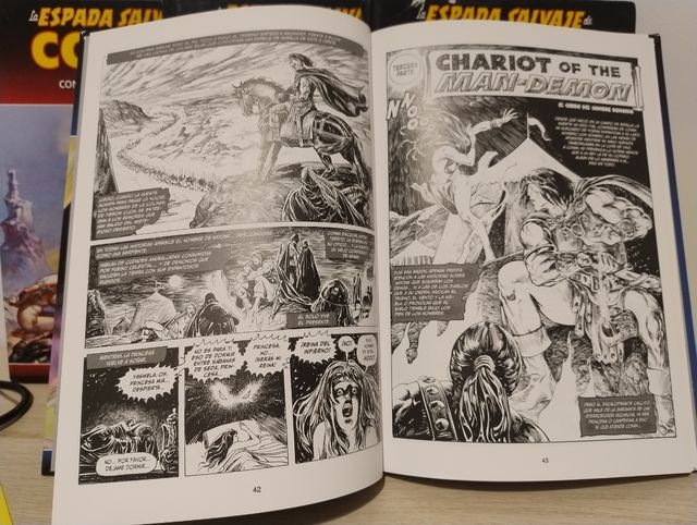 Lote 5 tomos "La espada salvaje de conan"