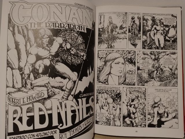 Lote 5 tomos "La espada salvaje de conan"