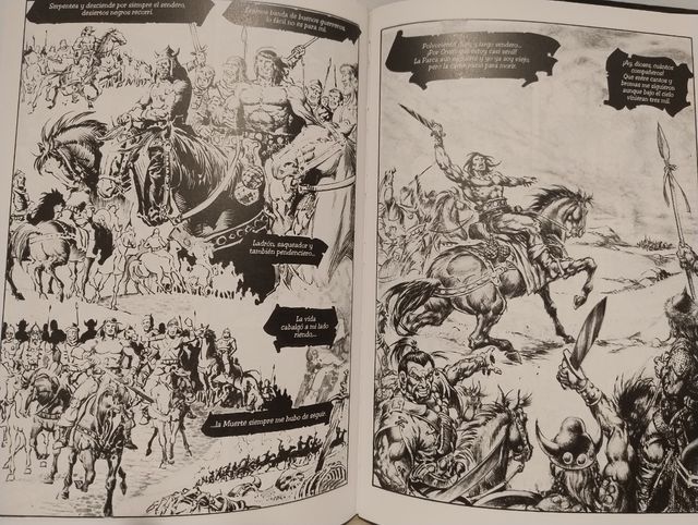 Lote 5 tomos "La espada salvaje de conan"