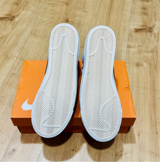 Nike Blazer Cuero Blancas Talla 38.5