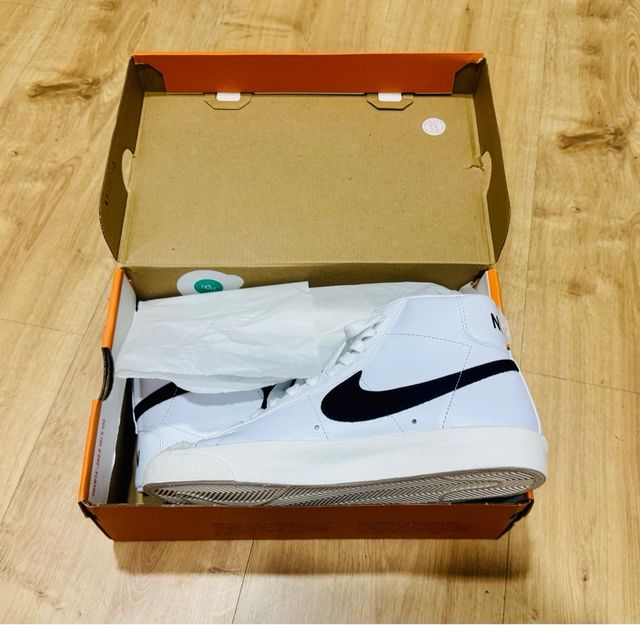 Nike Blazer Cuero Blancas Talla 38.5