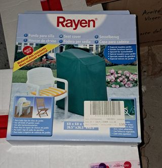 Funda Sillas de Jardín Rayen. Lona plastificada.