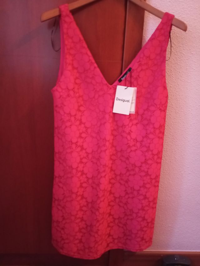Vestido fucsia Desigual