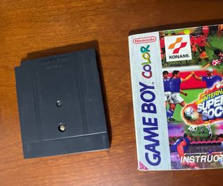 Juego Game Boy Color Superstar Soccer + Librillo