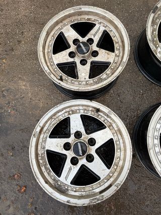 llantas alemanas marca zenden de 15” de Mercedes