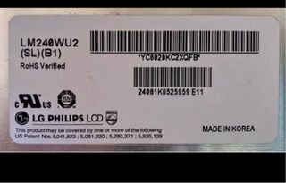 Pantalla iMac 24 A1225. 