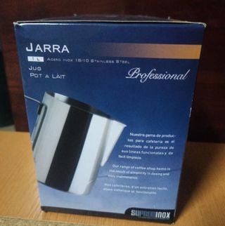 Jarra de Acero Inoxidable 1L Profesional