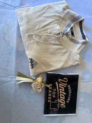 Polo Adidas Golf Uomo Beige Taglia M