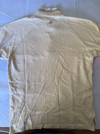 Polo Adidas Golf Uomo Beige Taglia M