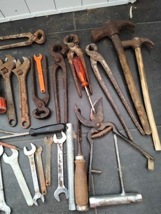 Lote de herramientas para restaurar
