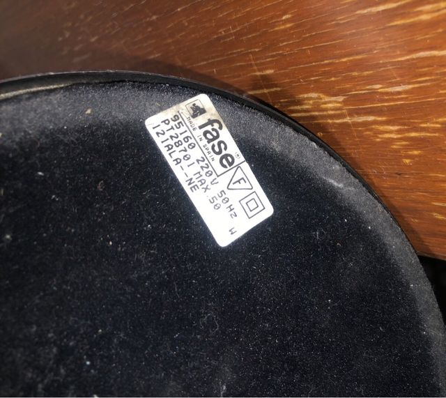 Lámpara de mesa Fase 220V 50Hz