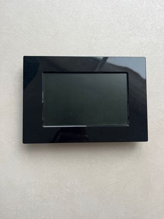 Marco de fotos digital negro