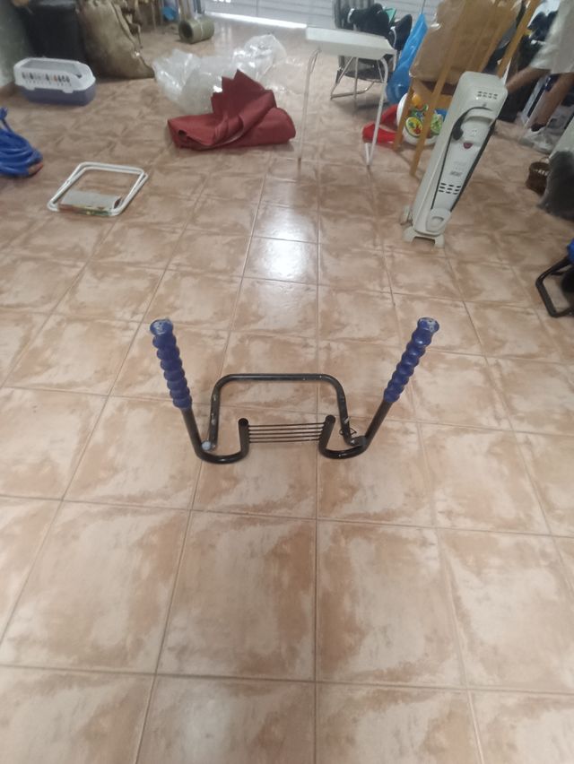 Barra para colgar bicis