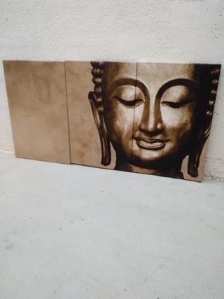 Tríptico Buda gran tamaño NUEVO