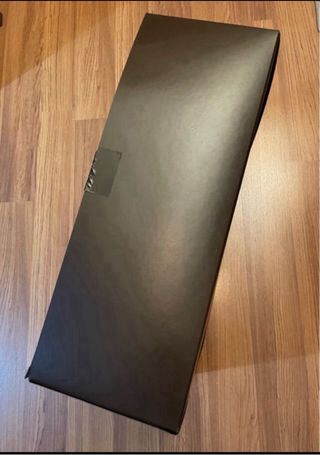 Caja de cartón de purificacion garcia marrón