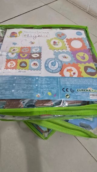 Lote (3x9) puzzle Suelo Infantil Woodland Colors 