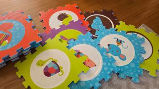 Lote (3x9) puzzle Suelo Infantil Woodland Colors 