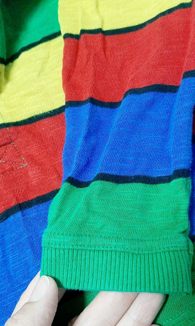 Polo Benetton rayas colores