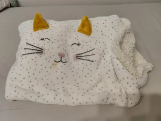 Manta cuna Zara Home, calentita