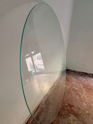 Cristal redondo para mesa 90cm