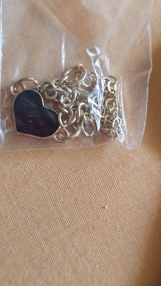 Reloj y pulsera corazón a juego para mujer