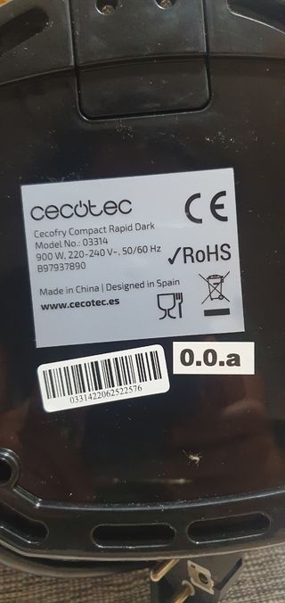 Freidora de aire Cecotec