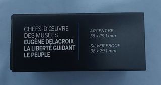 Moneda 10€ Francia Eugène Delacroix 2023