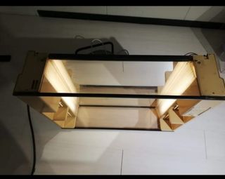 Specchio Allibert beige vintage