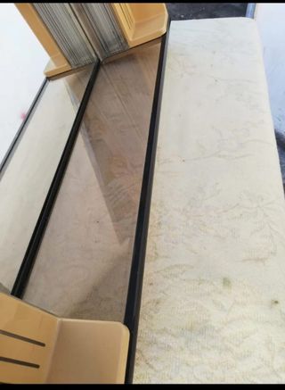 Specchio Allibert beige vintage