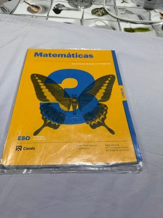 Matemáticas 3 ESO LOMLOE