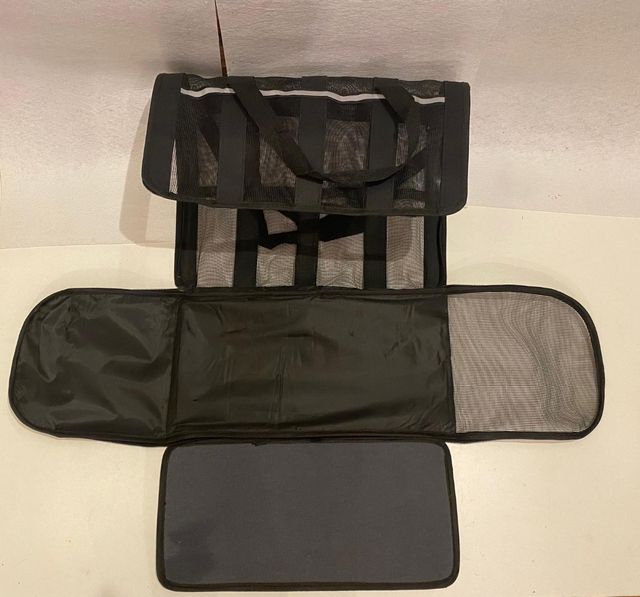Transportín para mascotas negro