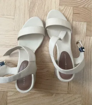 Sandali Tommy Hilfiger Beige Donna Tg 36