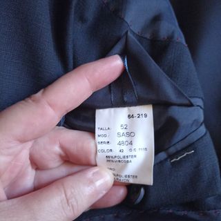 Traje de caballero azul marino como nuevo