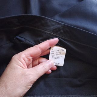Traje de caballero azul marino como nuevo