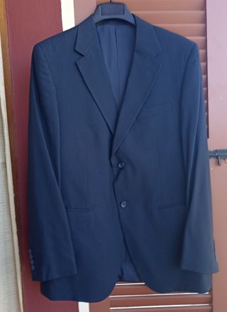 Traje de caballero azul marino como nuevo