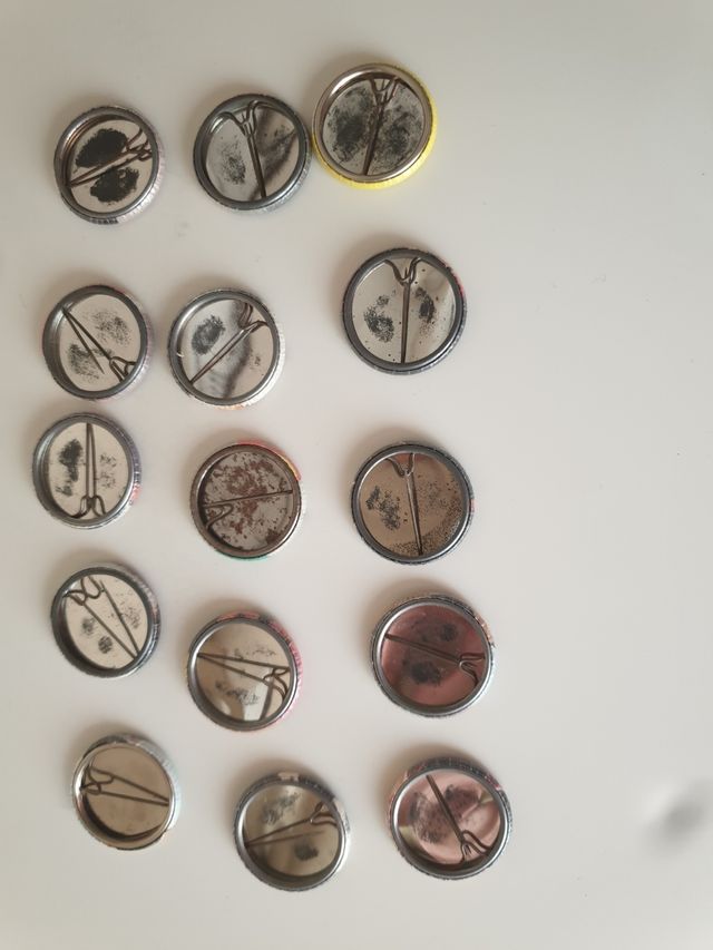 Lotto 15 spille Duran Duran vintage