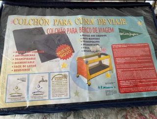 Colchón plegable para cuna de viaje