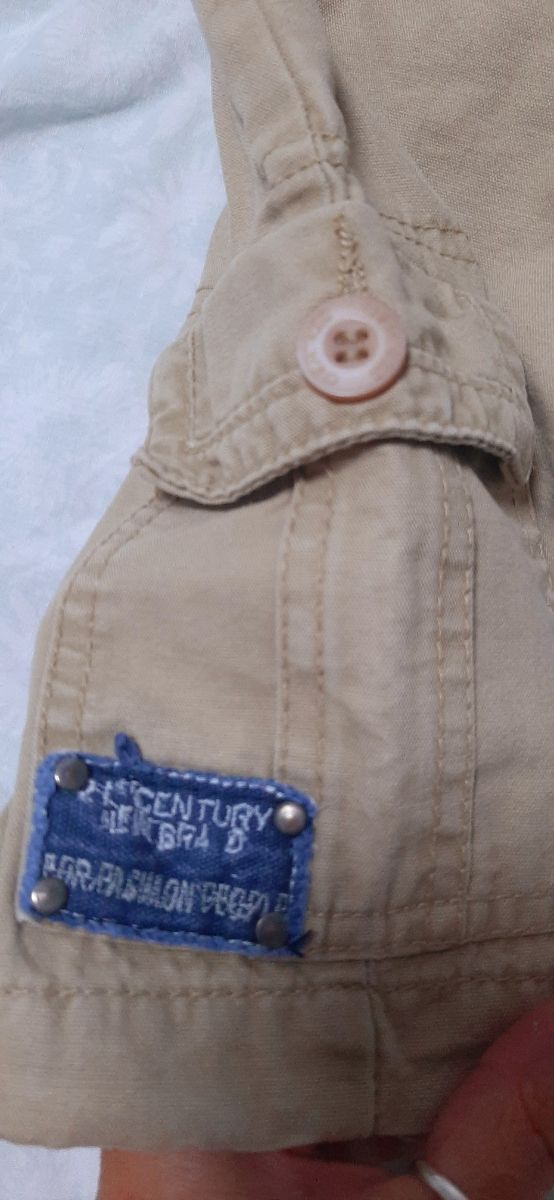Pantalones Cargo Niños Beige