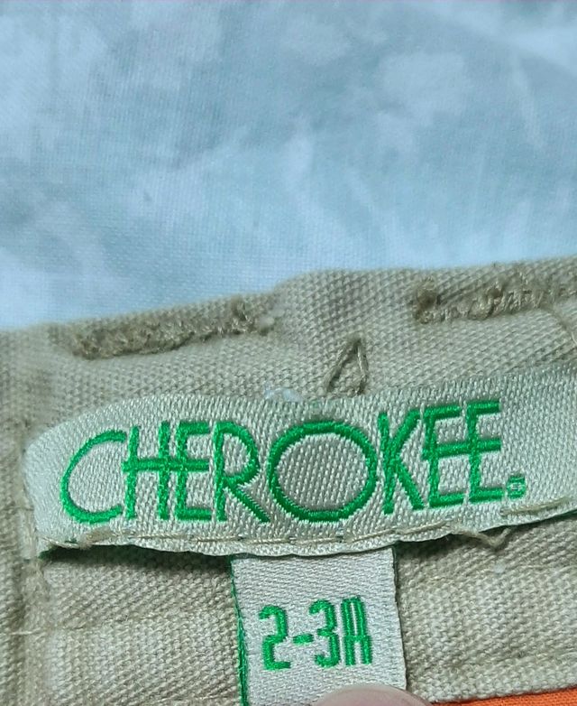 Pantalones Cargo Niños Beige