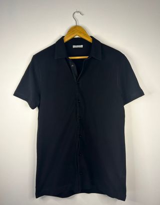 Camisa Kiefermann Preta Manga Curta