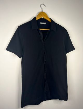 Camisa Kiefermann Preta Manga Curta